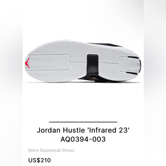 Jordan jumpman hustle Black infrared  23 olive canvas - Picture 5 of 15